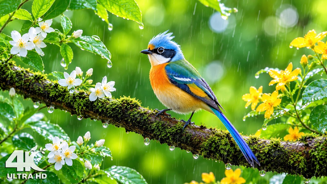Healing Bird Sounds 🕊️ Relaxing Nature Ambience for Deep Rest & Emotional Balance 🌼