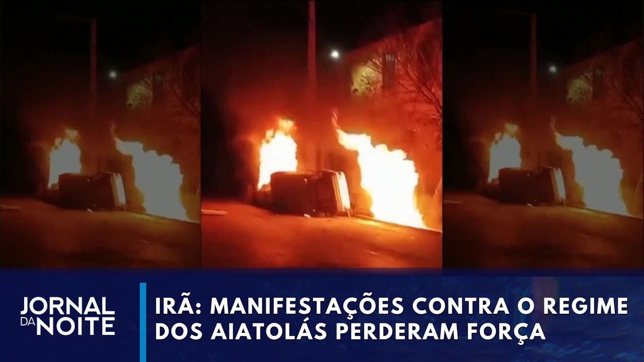 Den&uacute;ncia de execu&ccedil;&otilde;es em protestos no Ir&atilde; | Jornal da Noite