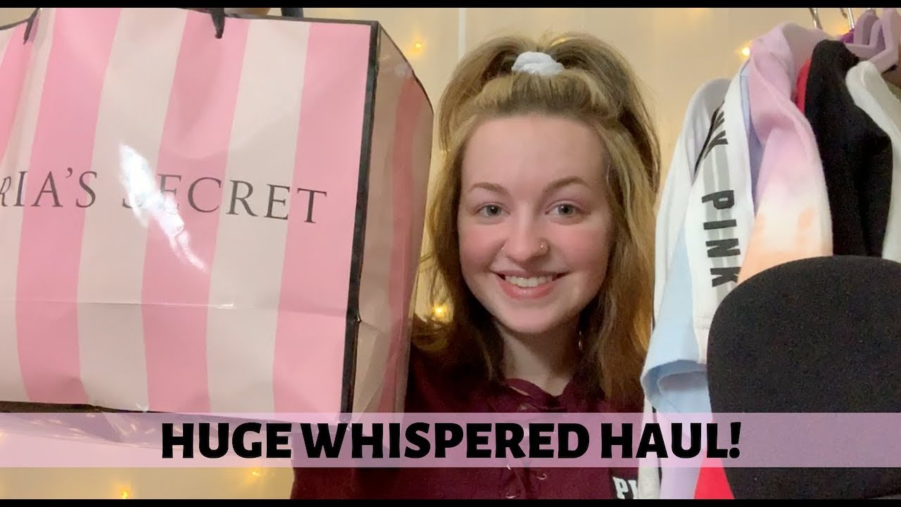 [ASMR] Huge VS PINK Haul