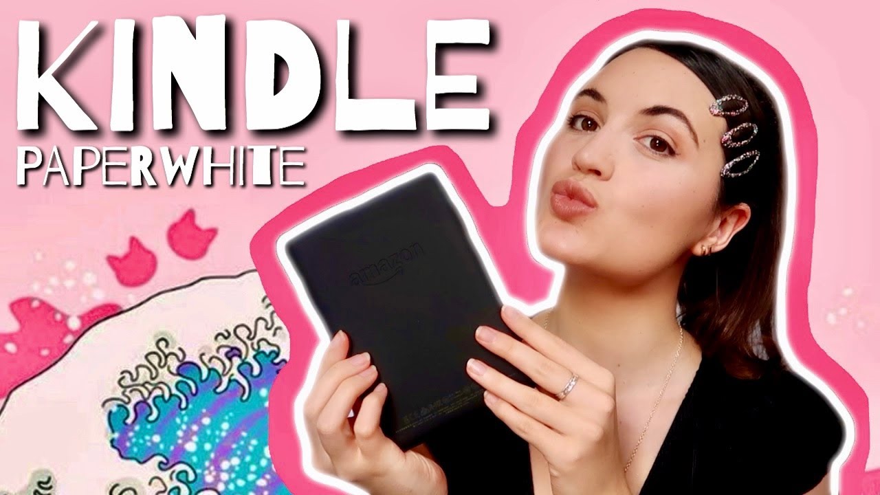 UNBOXING my NEW KINDLE (paperwhite)