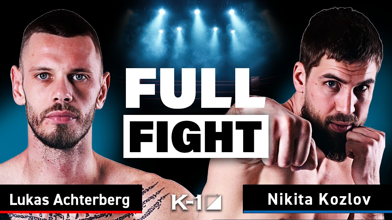 Lukas Achterberg vs Nikita Kozlov | FULL FIGHT | K-1 WORLD GP 2026 90kg