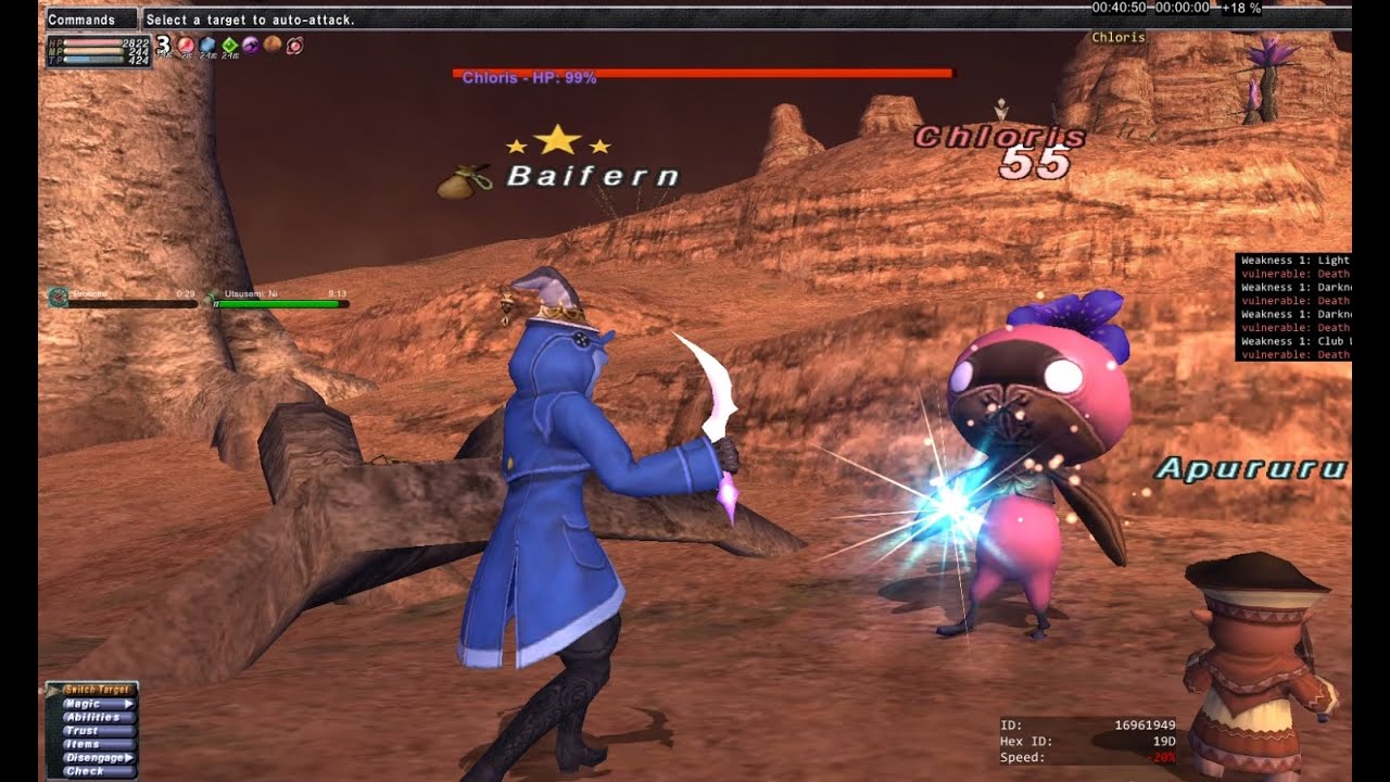 FFXI - Abyssea (Farming Chloris)