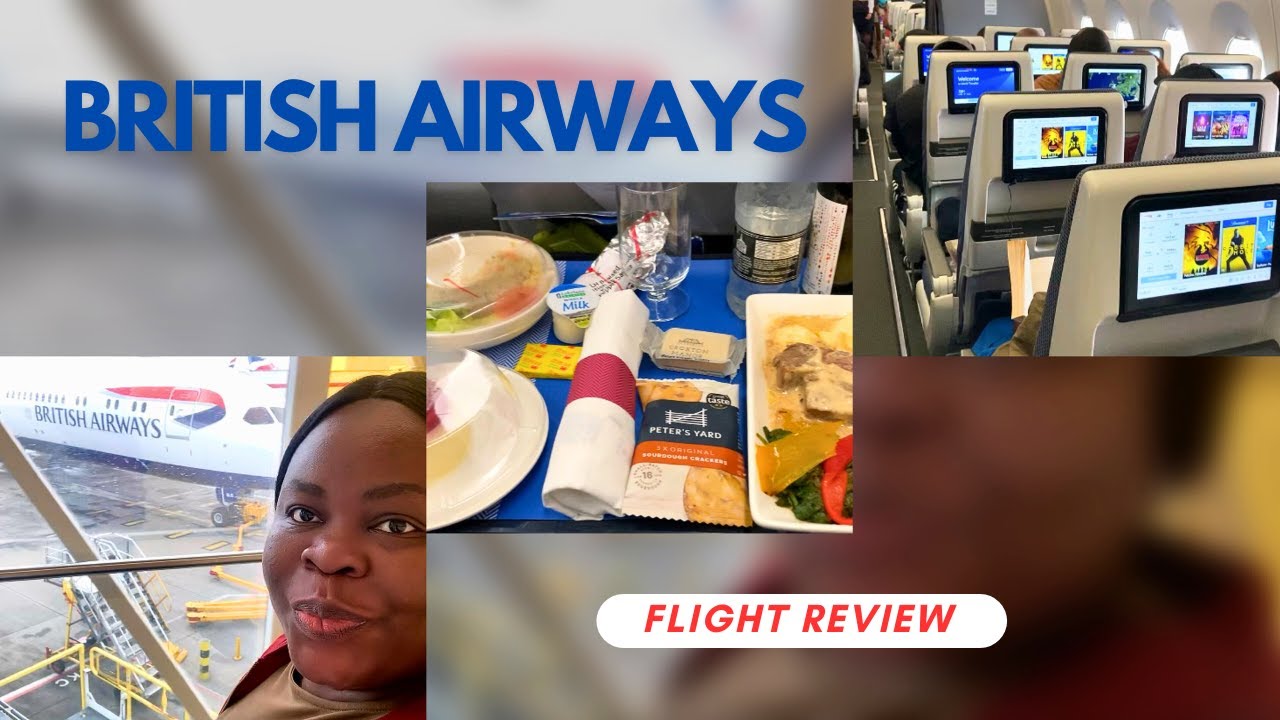BRITISH AIRWAYS FLIGHT REVIEW | PREMIUM ECONOMY CLASS | LHR 🇬🇧 -ACC 🇬🇭