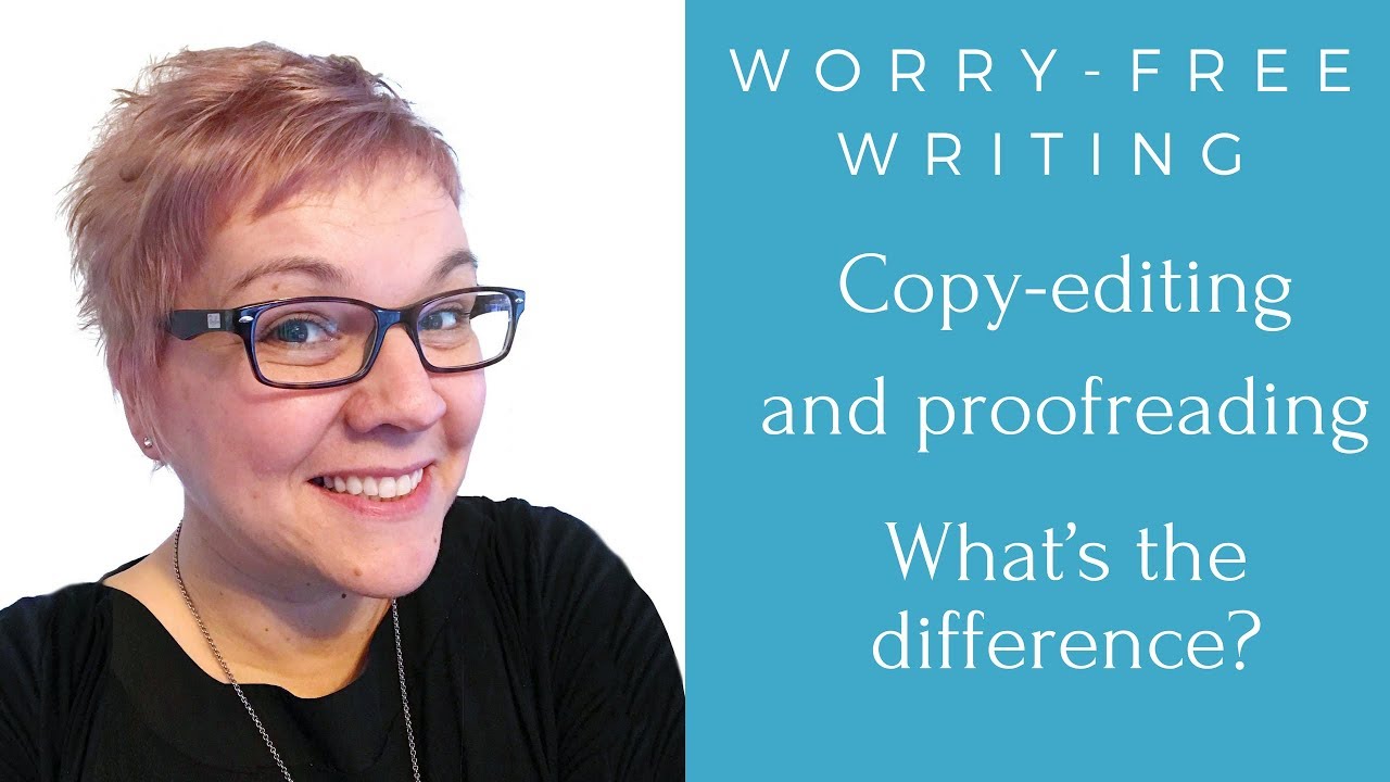 What's the difference between copyediting and proofreading ?