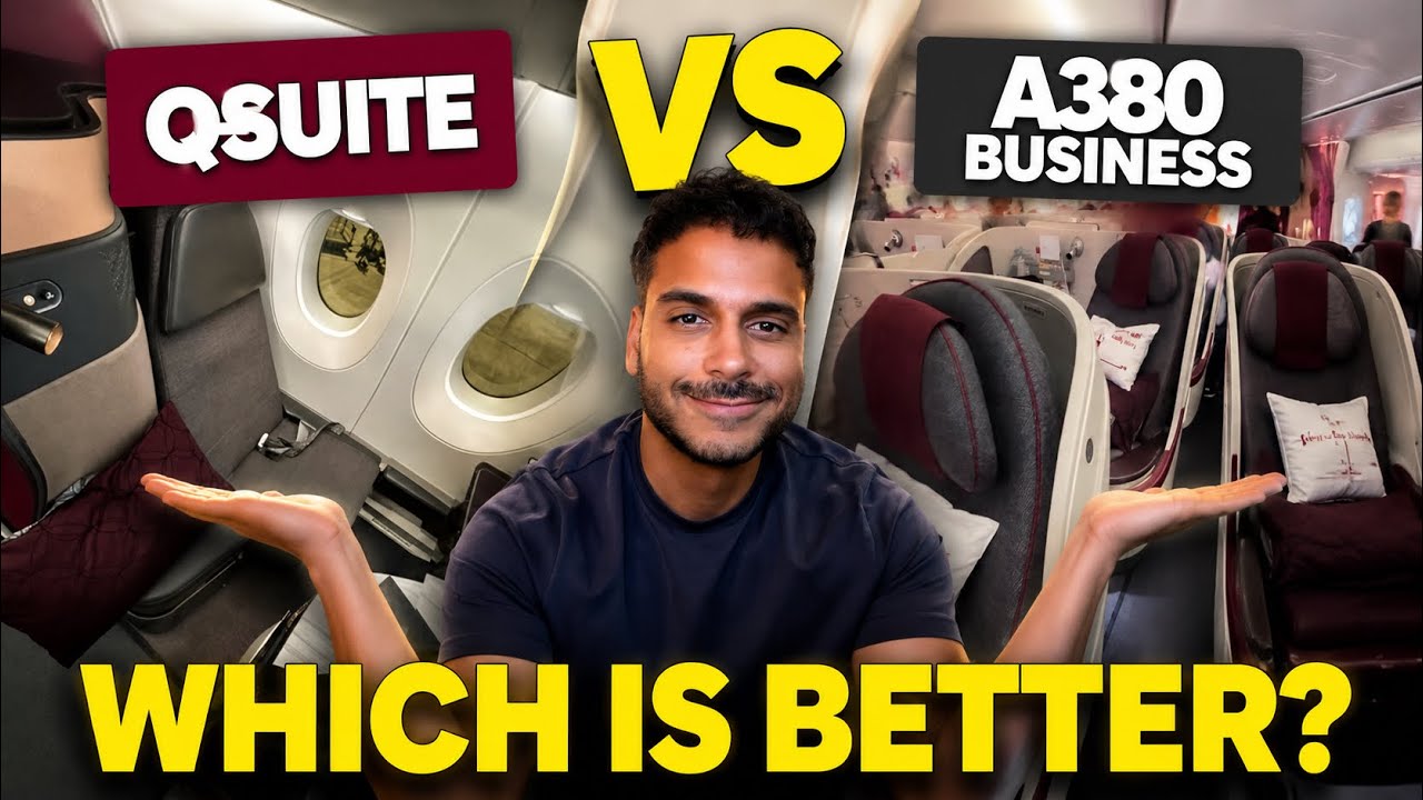 Qatar Airways A380 против A350 Qsuite | Какой рейс Qatar Airways ДЕЙСТВИТЕЛЬНО лучше?