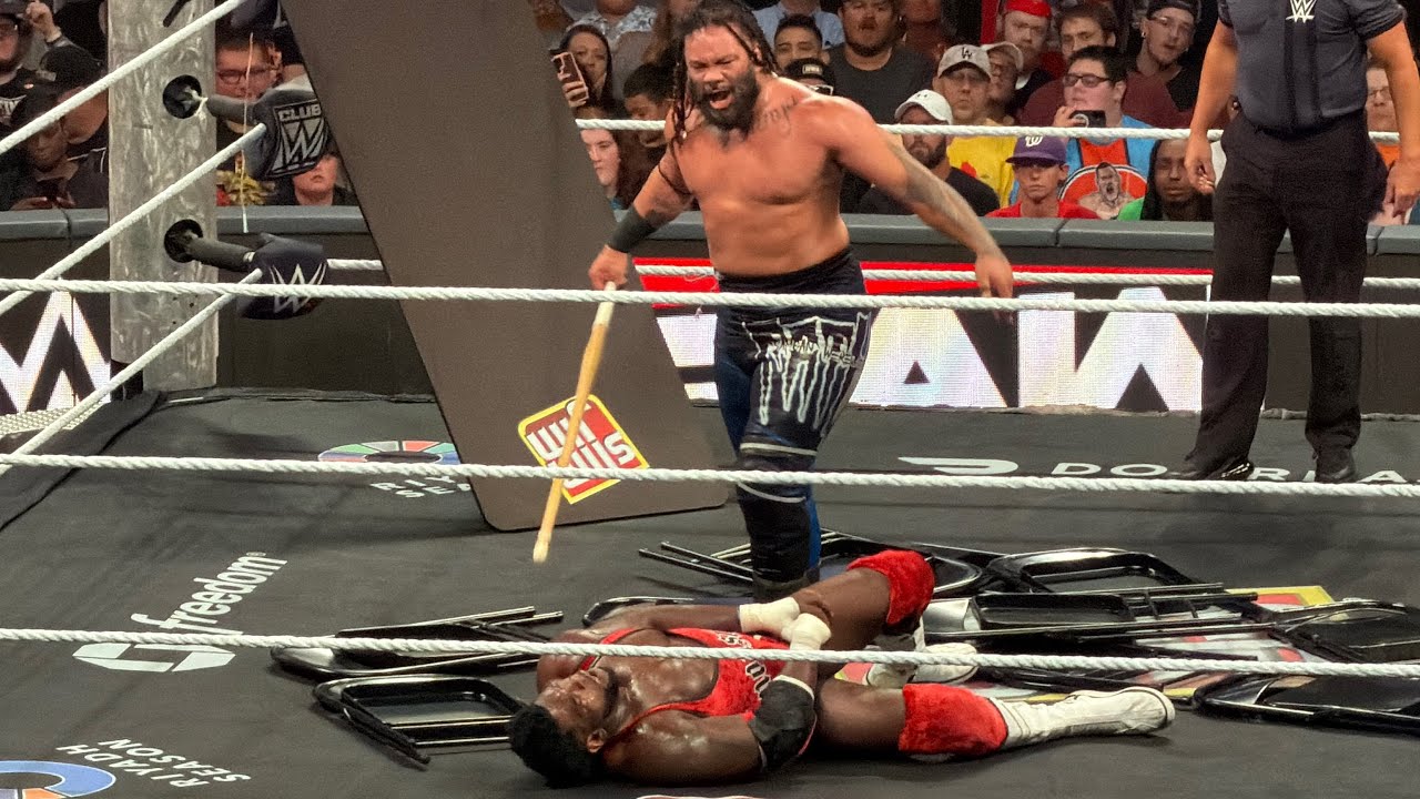 Jacob Fatu vs Royce Keys Street Fight Full Match | WWE Monday Night Raw 8-3-2026