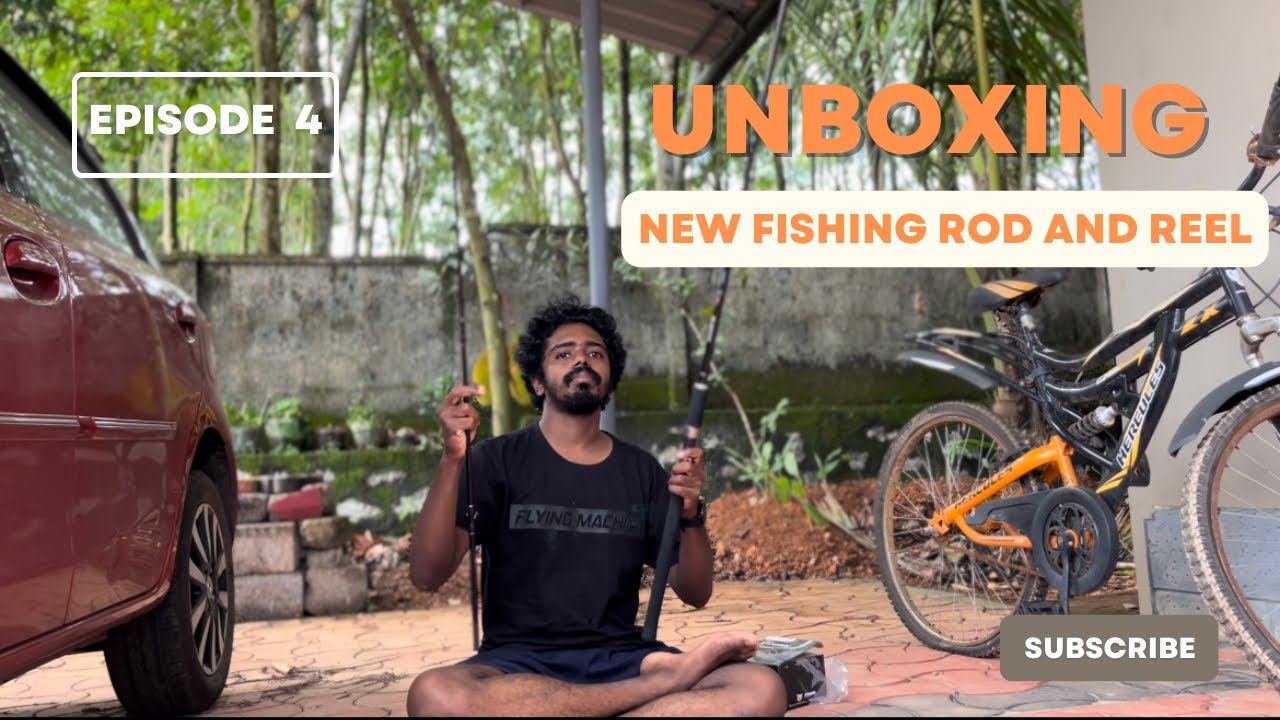 NEW FISHING ROD AND REEL UNBOXING | SIXER FISHING SHOP | SIXER BABU | THURUMB | SAVITAR |