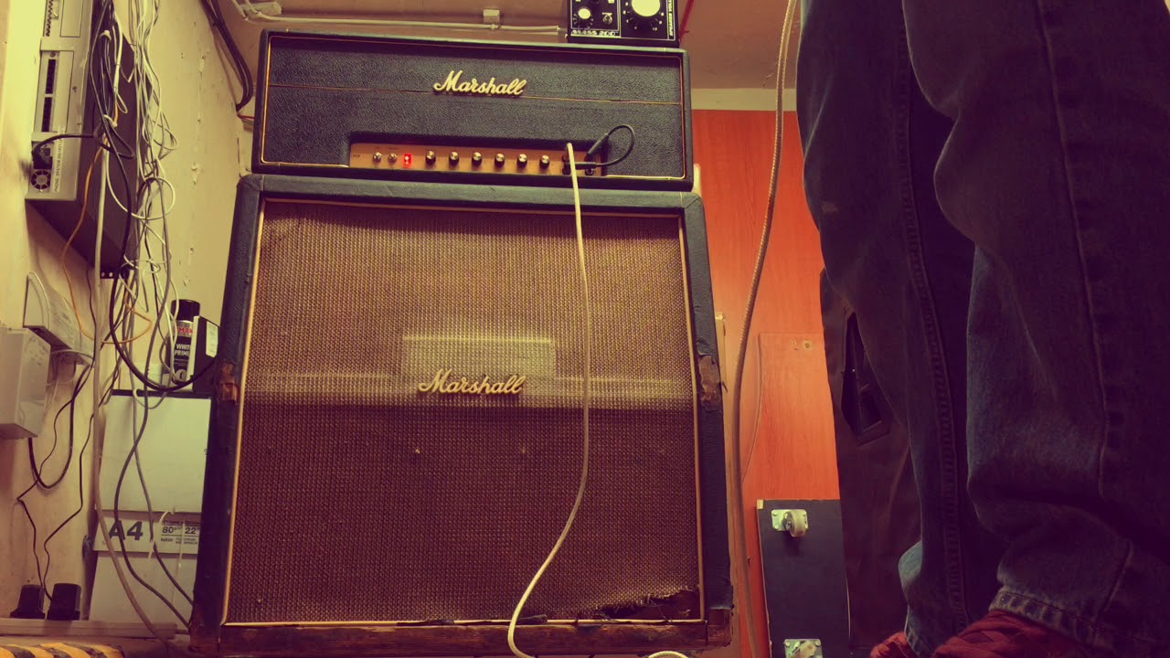 Marshall &lsquo;69 JMP Plexi 100w and &lsquo;68 Basket Weave Cab