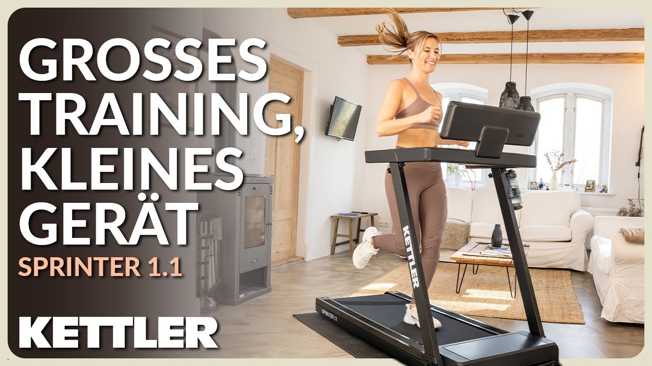 Kettler Sprinter 1.1 – So funktioniert Heimtraining auf engem Raum