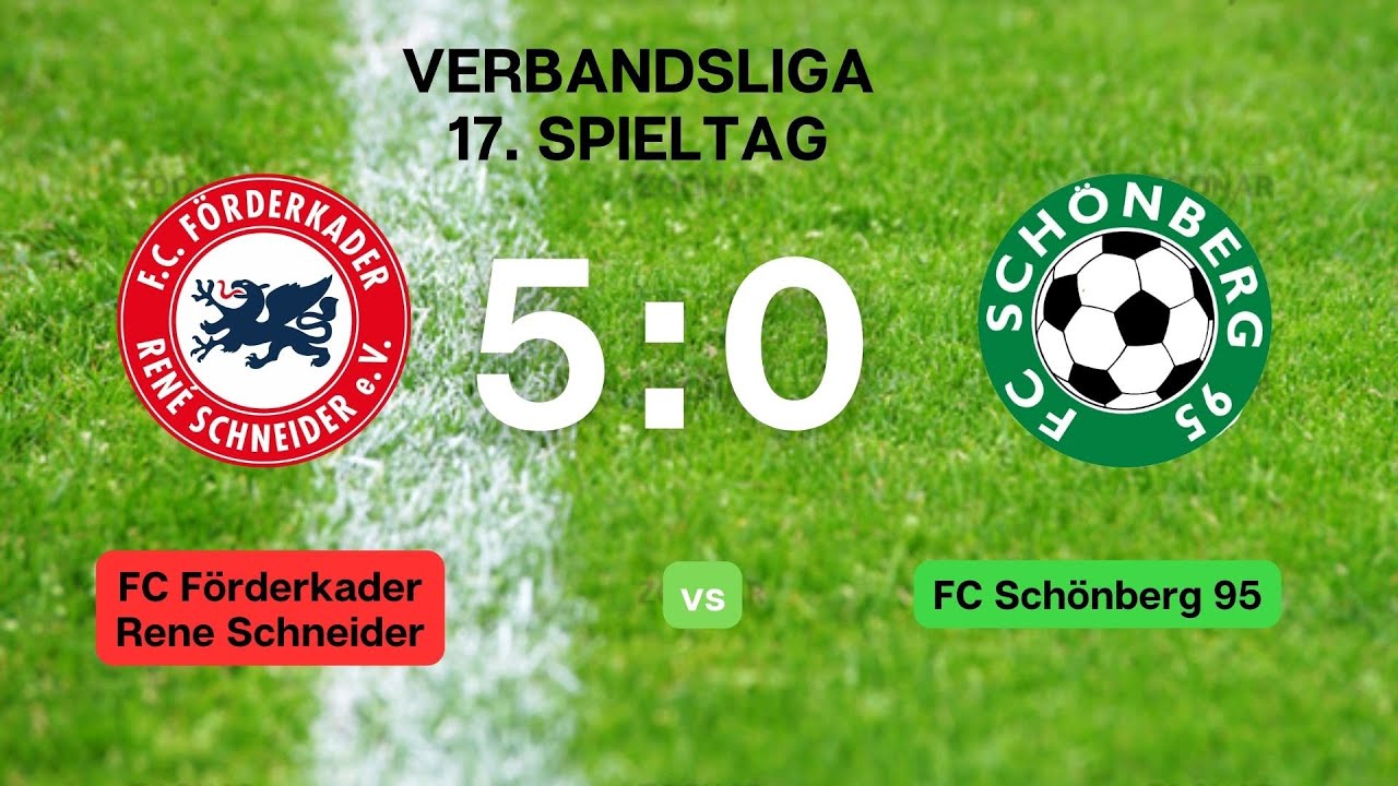 FC Förderkader Rene Schneider - FC Schönberg 95 5:0 (3:0)