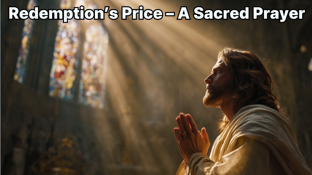 Redemption’s Price – A Sacred Prayer From Reconciliation to Adoption, Sanctification in Christ Jesus