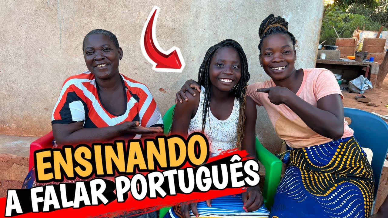 ENSINANDO a MINHA ÉSPOSA a FALAR 🗣️ PORTUGUÊS