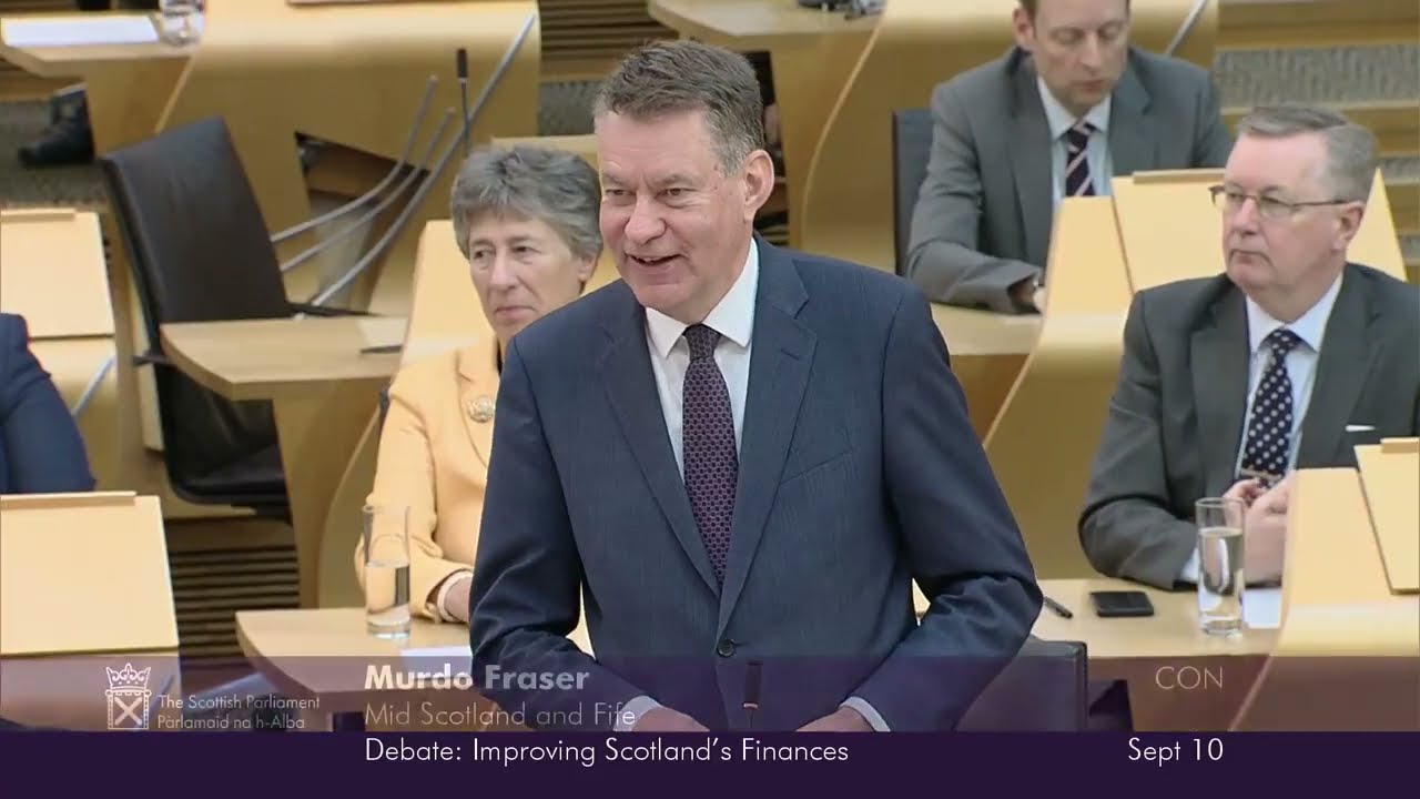 Scottish Conservative and Unionist Party Debate: Improving Scotland’s Finances - 10 September 2025