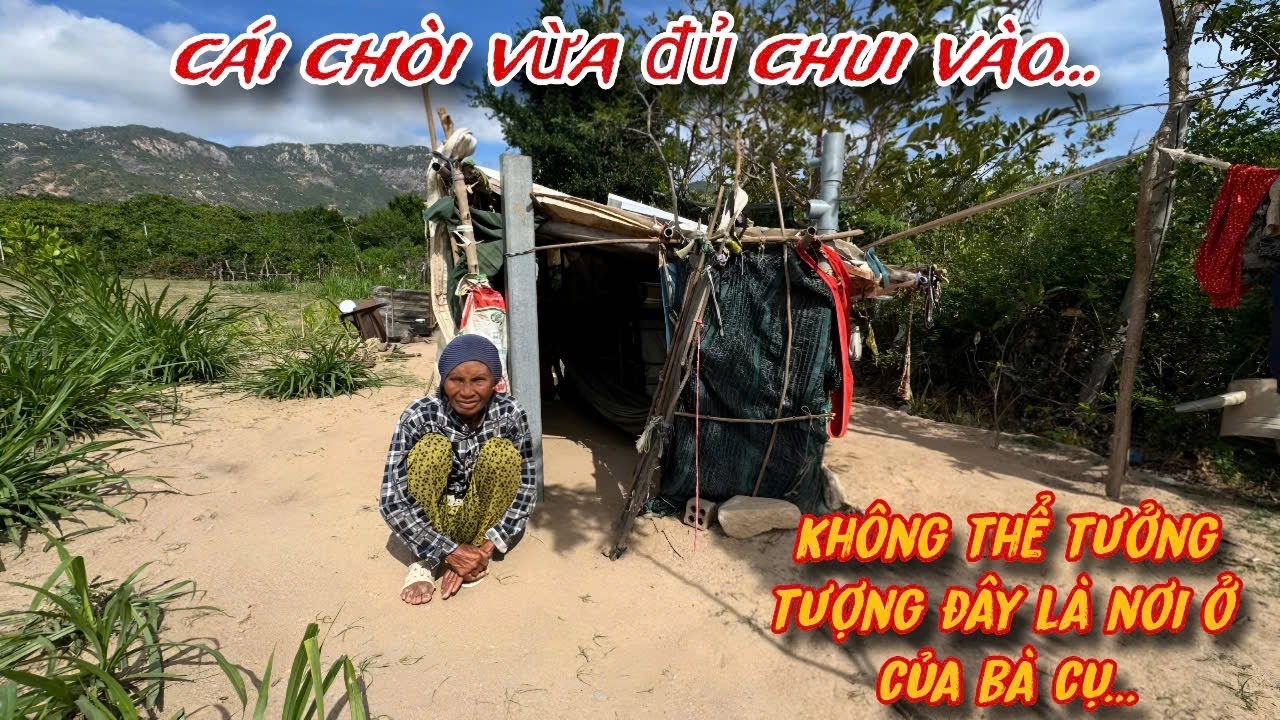 Không thể tin được, CÁI CHÒI bé tí của BÀ CỤ vừa đủ CHUI VÀO để Ở../488