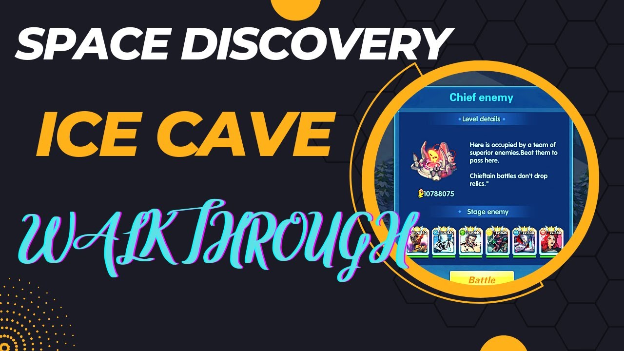 Space Dscovery New Ice Cave Completion 💯