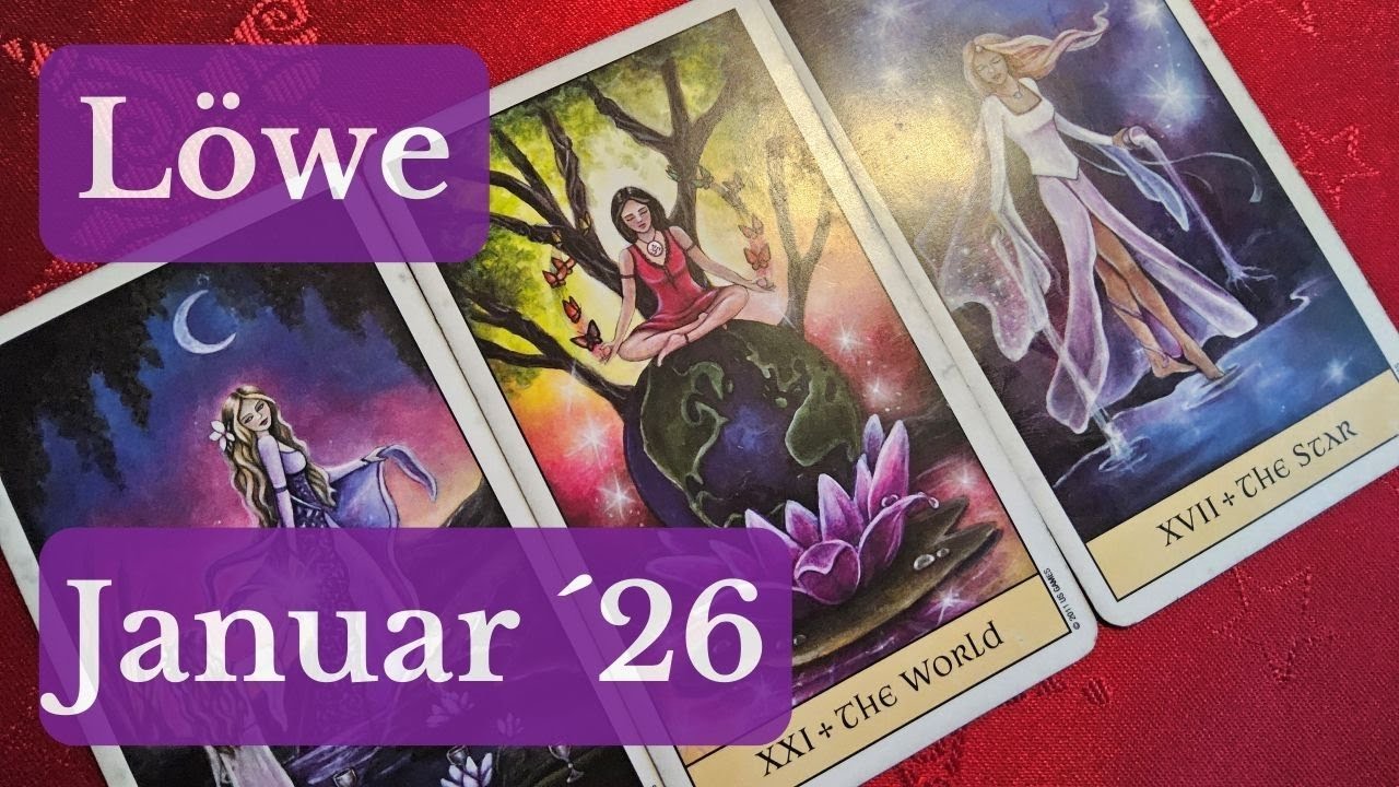 Neue Liebe und Wunscherfüllung 🩷Löwe Januar ♌