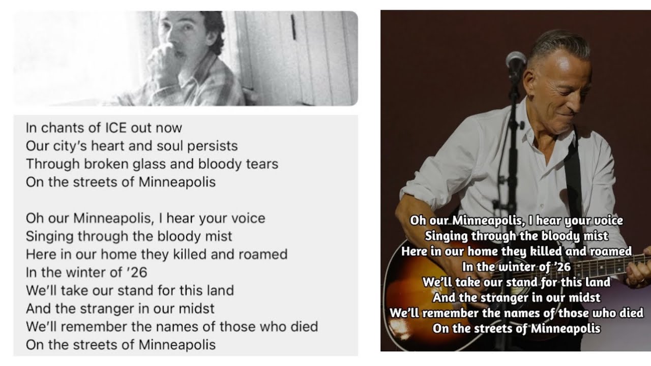 Bruce Springsteen | We’ll remember the winter of ‘26 | Suno AI choir music 