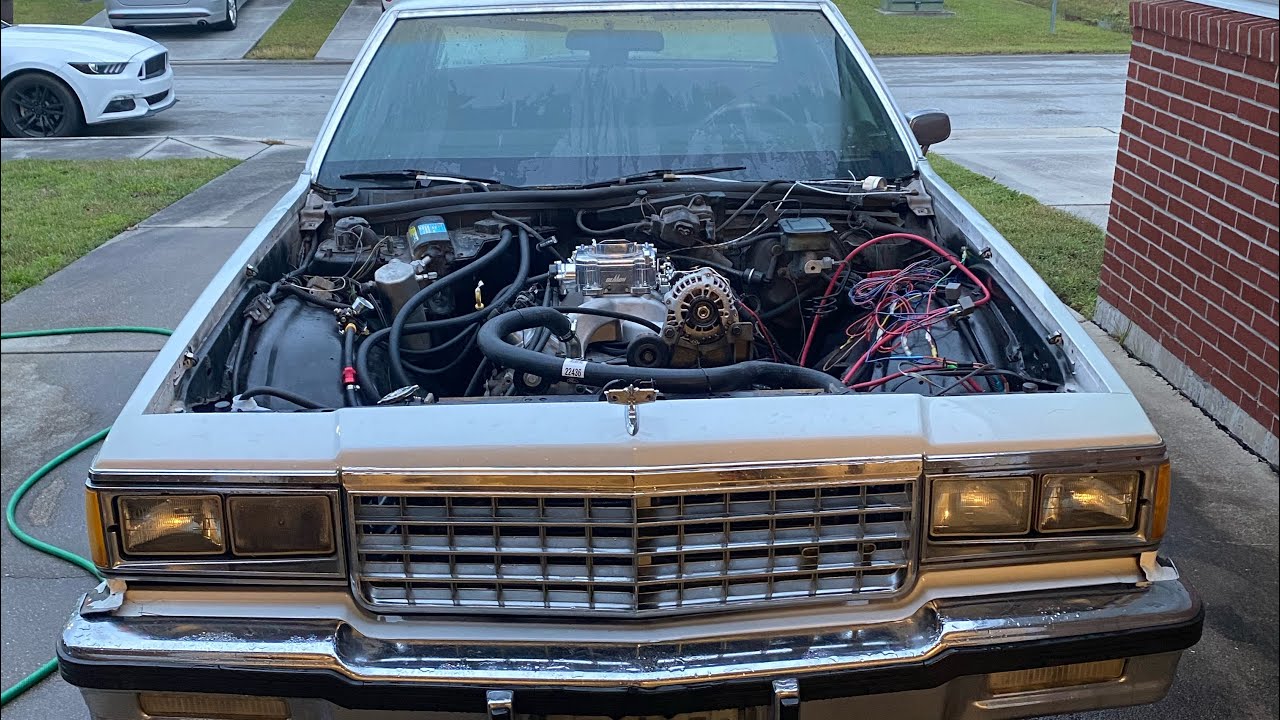 84 CAPRICE LS SWAP FIRST START!!!