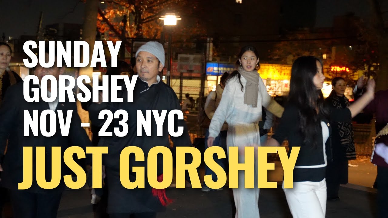Sunday Gorshey NYC || Nov 23rd || Just Gorshey