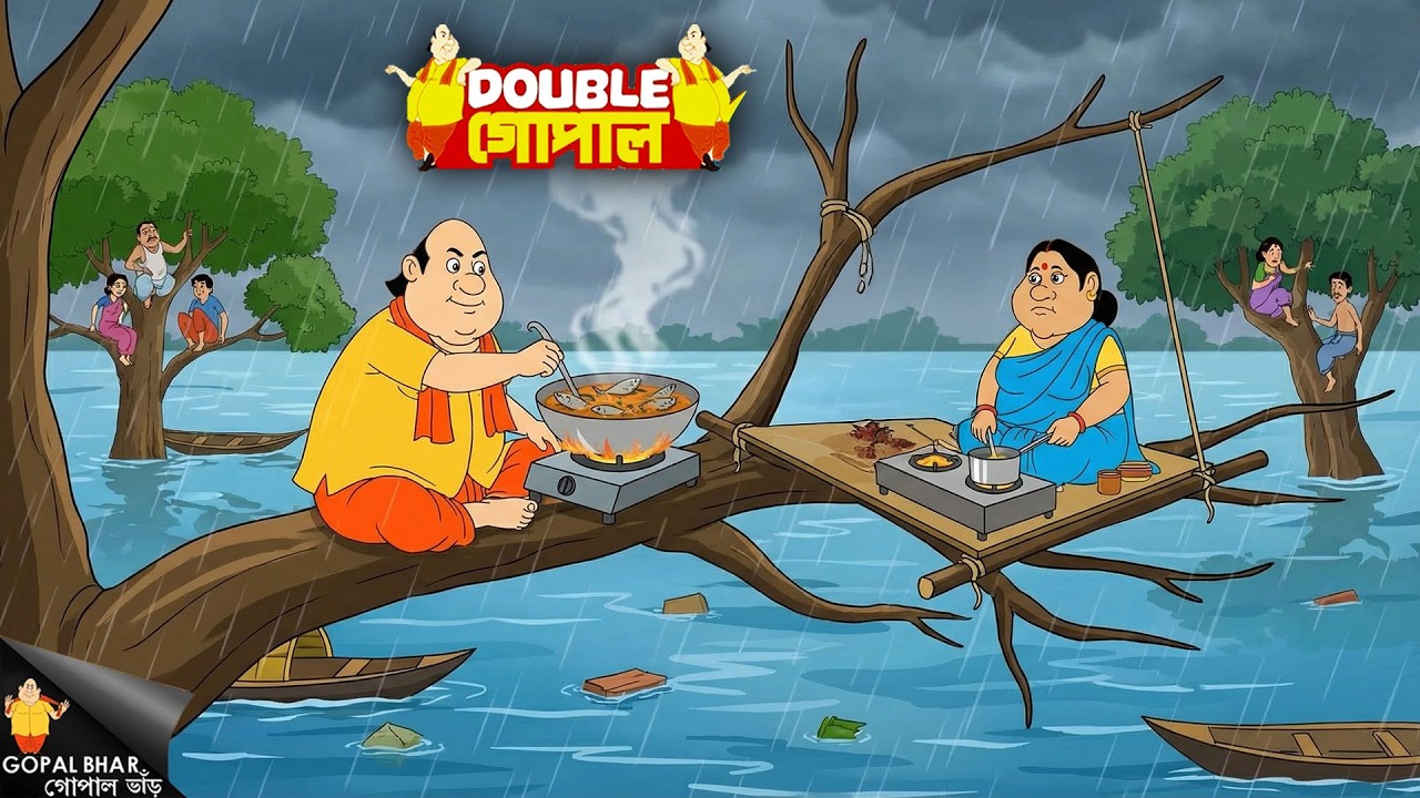 গোপাল ভাণ্ডের স্ত্রী গাছের ডালে বসে মাছের পার্টির আয়োজন করেছিলেন। | Gopal Bhar | New Episode 2026