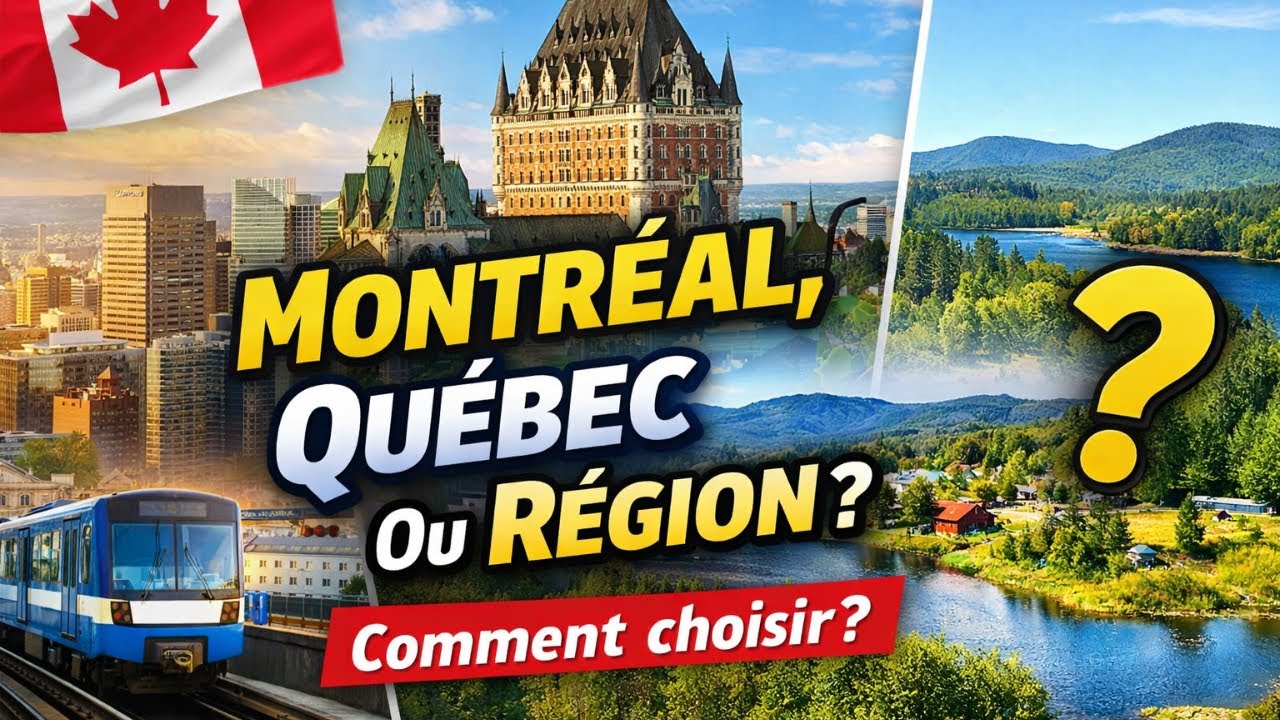 S&rsquo;installer dans la province du Qu&eacute;bec : Montr&eacute;al, Qu&eacute;bec ou r&eacute;gion? Comment choisir?