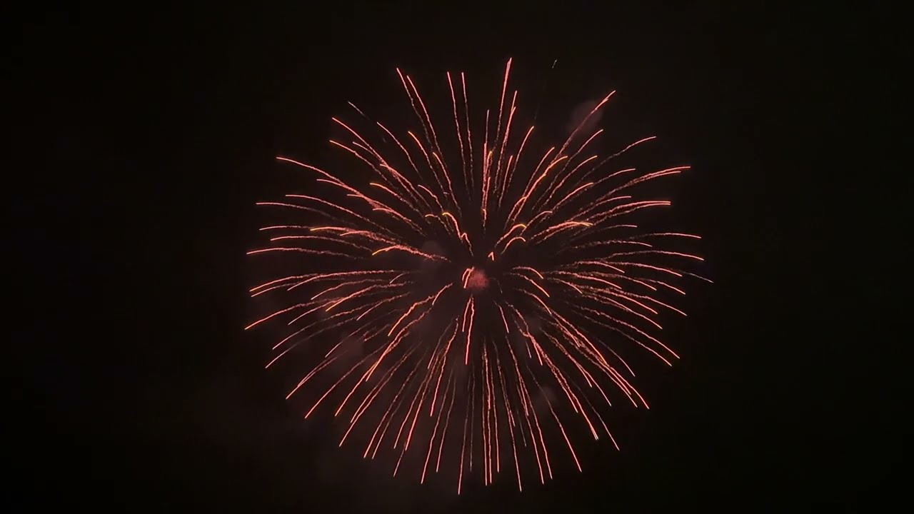 奥日光 西ノ湖 冬の打ち上げ花火