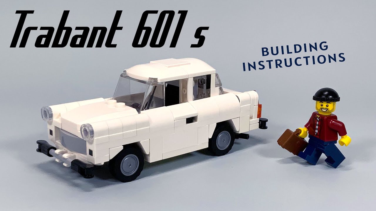 LEGO Trabant 601s 6 Wide Speed Champions Building Tutorial