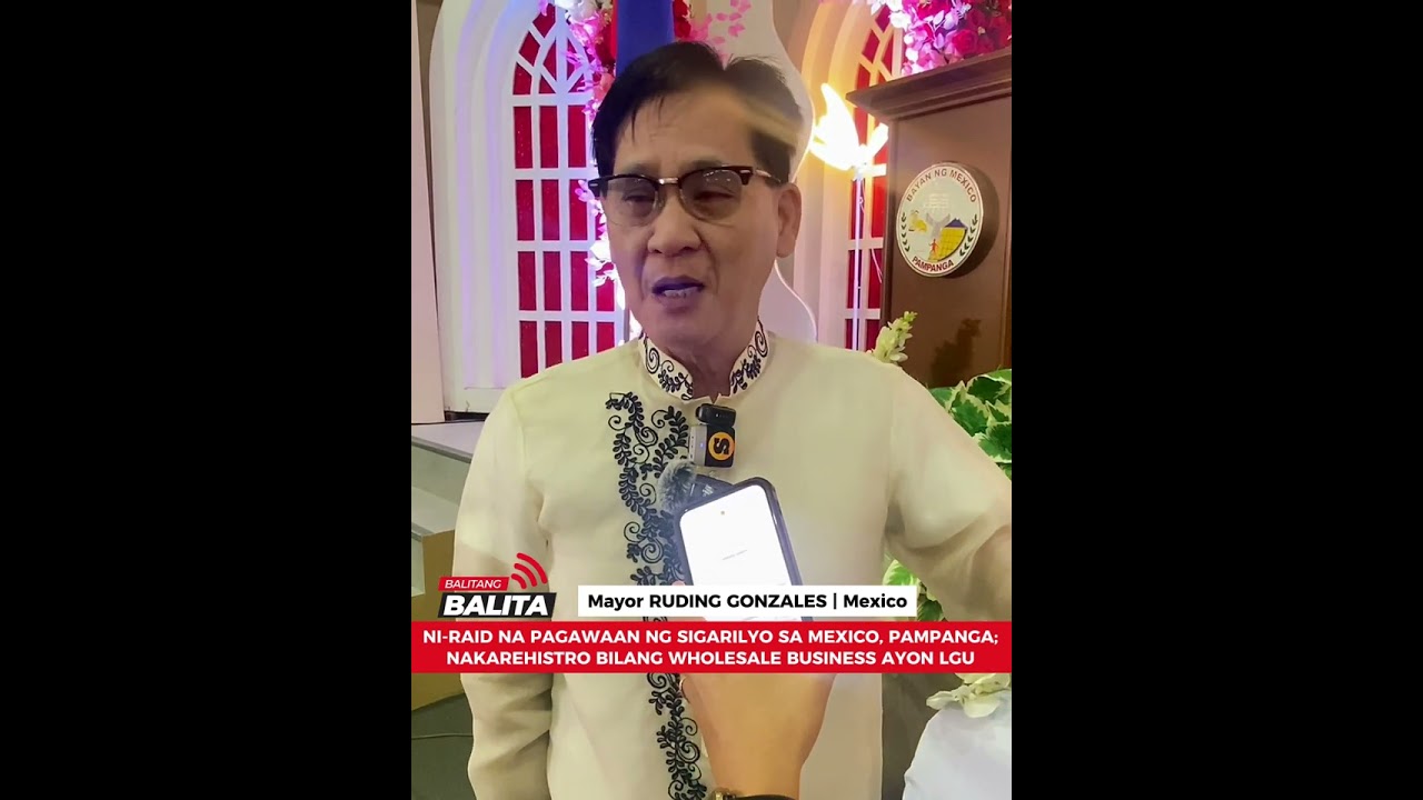 Ni-Raid na Warehouse sa Mexico Pampanga, Nakarehistro bilang Wholesale Business Ayon sa LGU