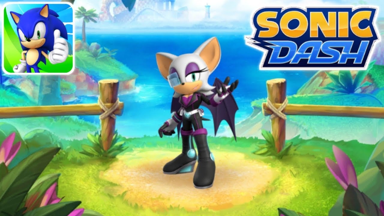 SONIC DASH - ЭЛИТНЫЙ АГЕНТ РУЖ (ИГРОВОЙ ПРОЦЕСС НА ANDROID)