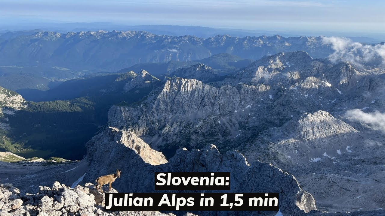 Alpy Julijskie w p&oacute;łtorej minuty 🇸🇮 | 4K