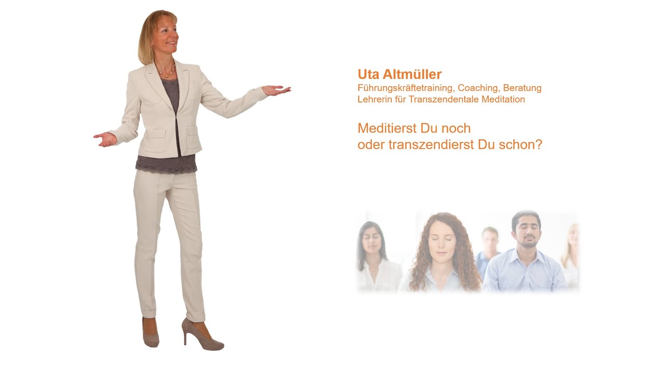 Kanalvorstellung Meditationstrainerin Uta Altm&uuml;ller