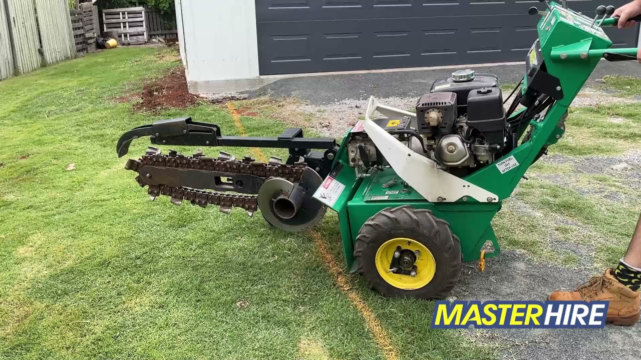Master Hire - Medium Sized Lawn Trencher