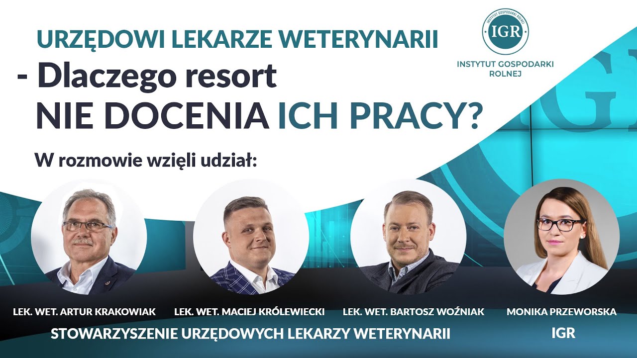 Urzędowi Lekarze Weterynarii - istotna grupa lekarzy weterynarii