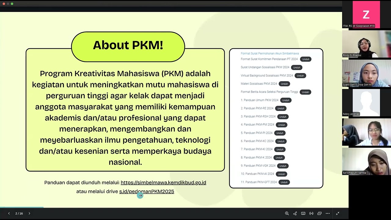Sosialisasi PKM 2026 Informatika ITSK Soepraoen: Tips Lolos & Strategi Pilih Skema