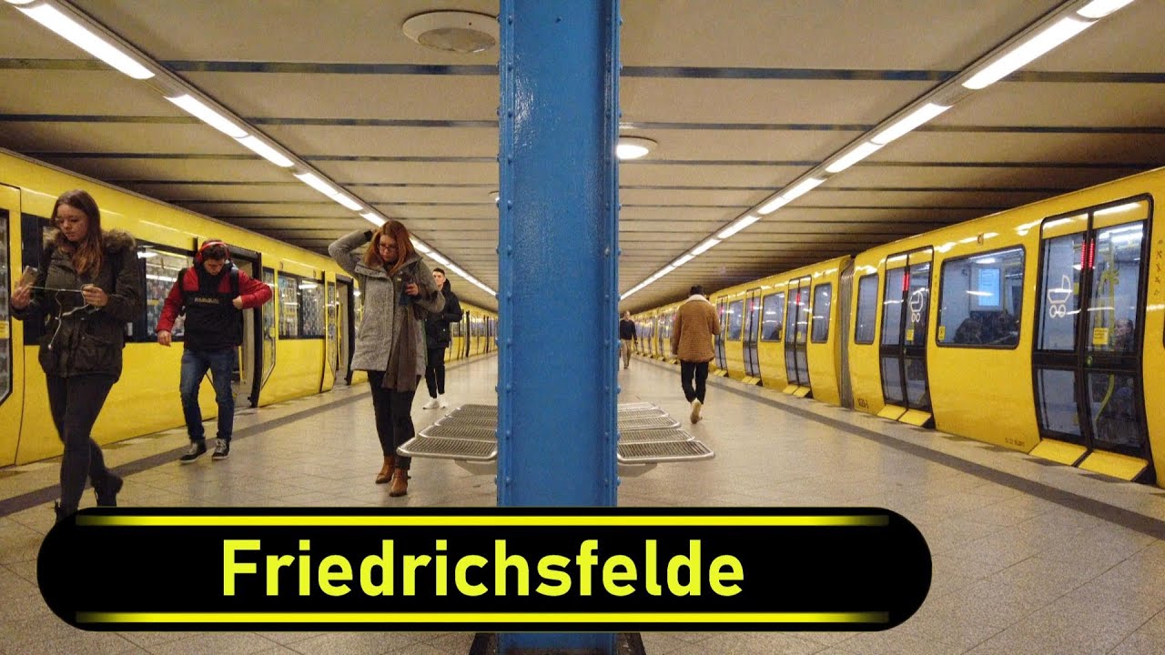 U-Bahn Station Friedrichsfelde - Berlin 🇩🇪 - Walkthrough 🚶