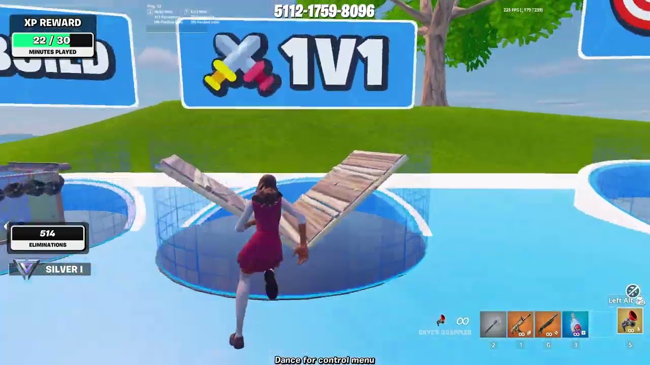 random practice map #fortnite #practice #gaming #gameplay