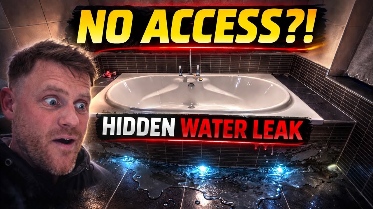 Bath With No Access!  – See how We Fixed It