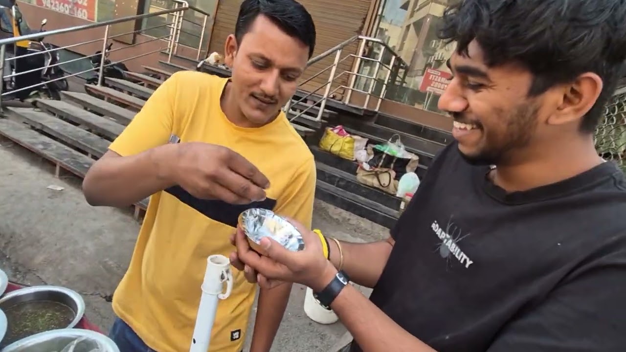 Panipuri gheun thet banket😂😂#jiteshsurwasevlog 