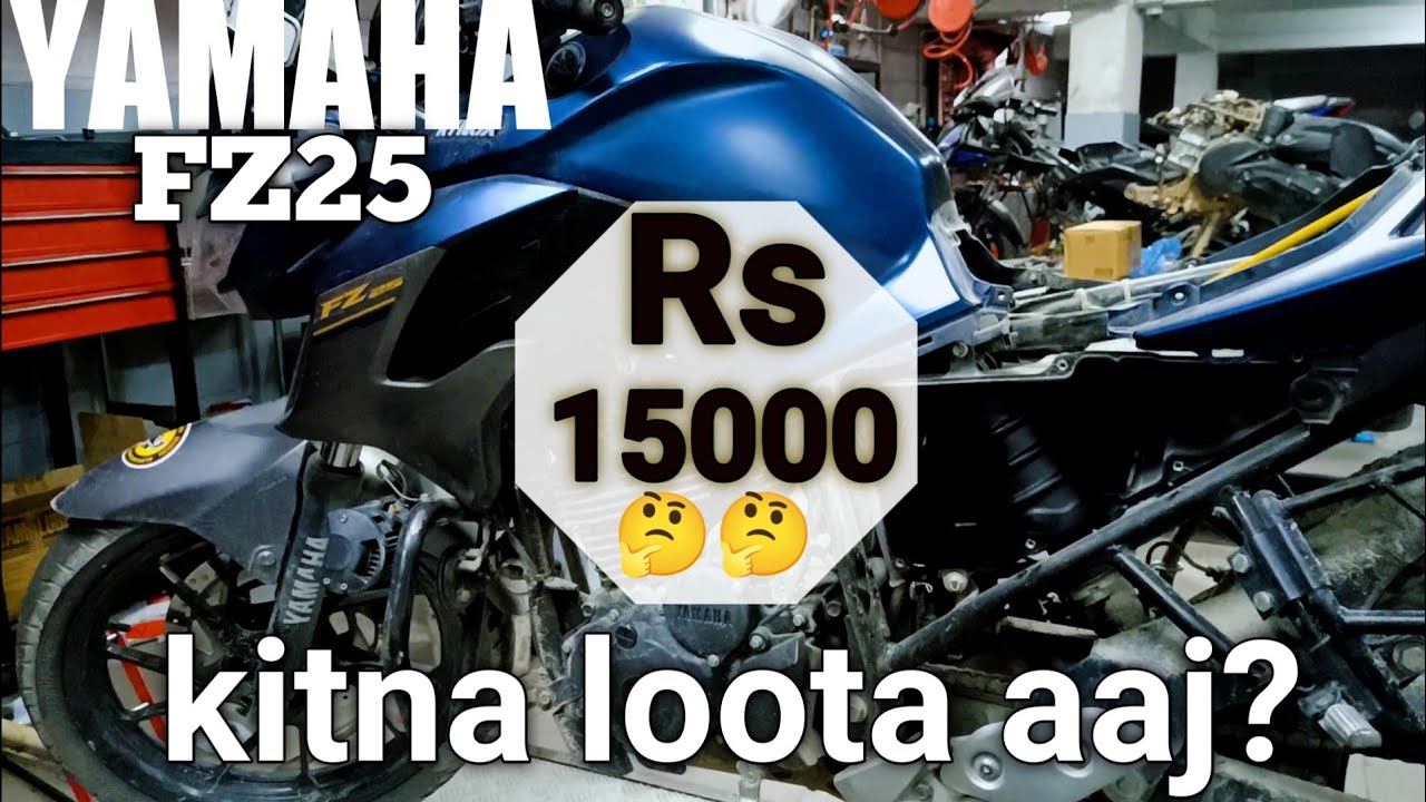 Servicing on Yamaha FZ 25 | Yamaha FZ25 Review