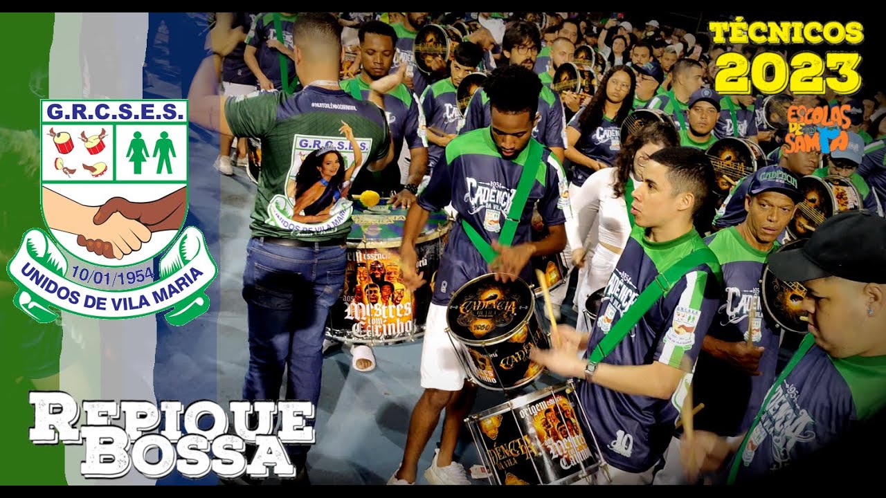 Vila Maria 2023 - DESENHO DOS REPIQUE BOSSA - Bateria Cadência da Vila #PioneiroNoVídeoDosBreques