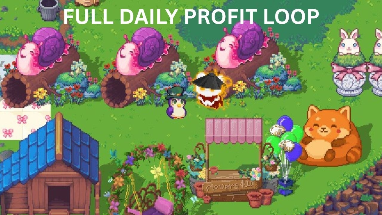 PIXELS︱ Daily Earnings in Pixels | Collect Coins, Claim Rewards, Submit Contracts︱