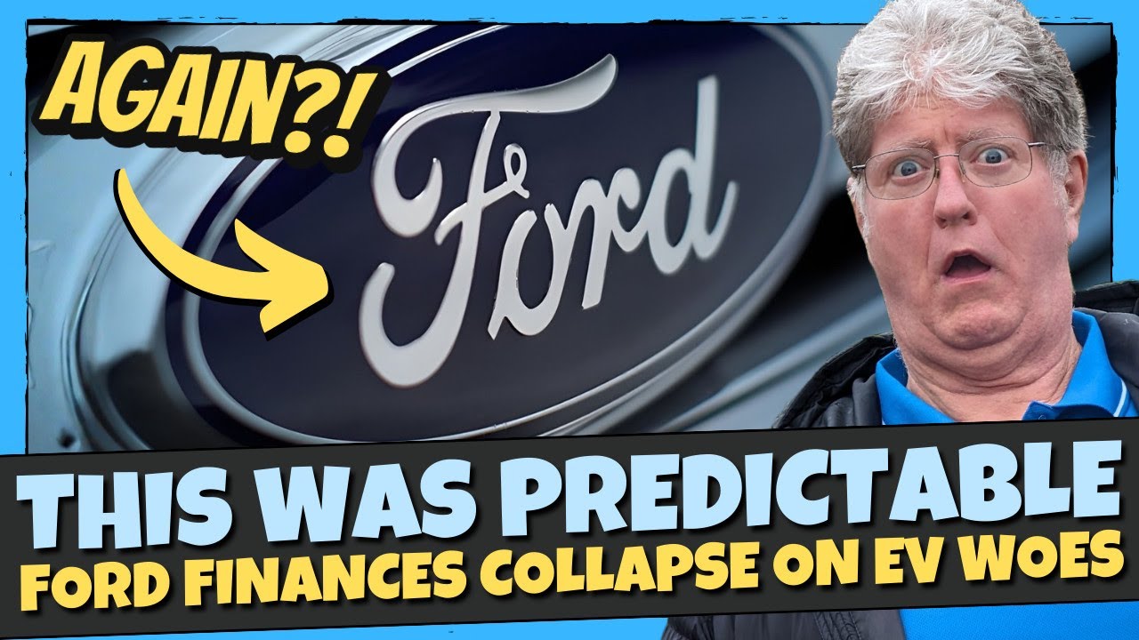 Ford's Business Model Collapses As No Profits Forecast For Next Three Years!