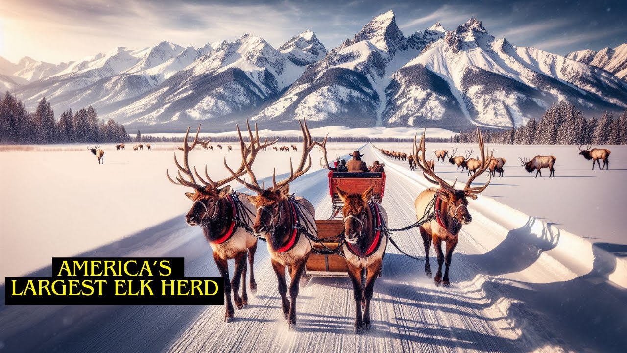 National Elk Refuge Sleigh Ride | Jackson Hole