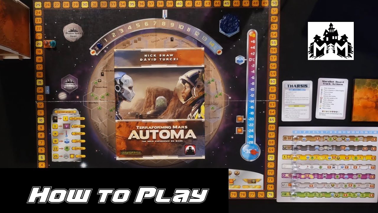 How to Play Automa for Terraforming Mars