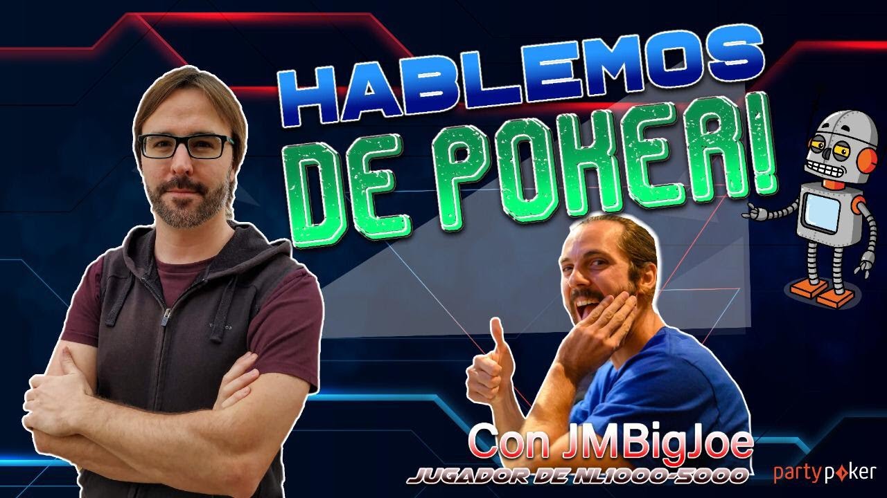 CHARLA y ANÁLISIS DE 3B POTS con JMBigJoe, jugador de NL1000-5000 y profesor de Educapoker