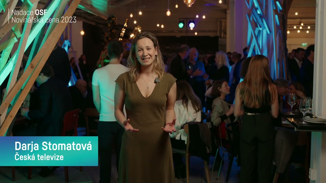 Novin&aacute;řsk&aacute; cena 2023 // DARJA STOMATOV&Aacute;