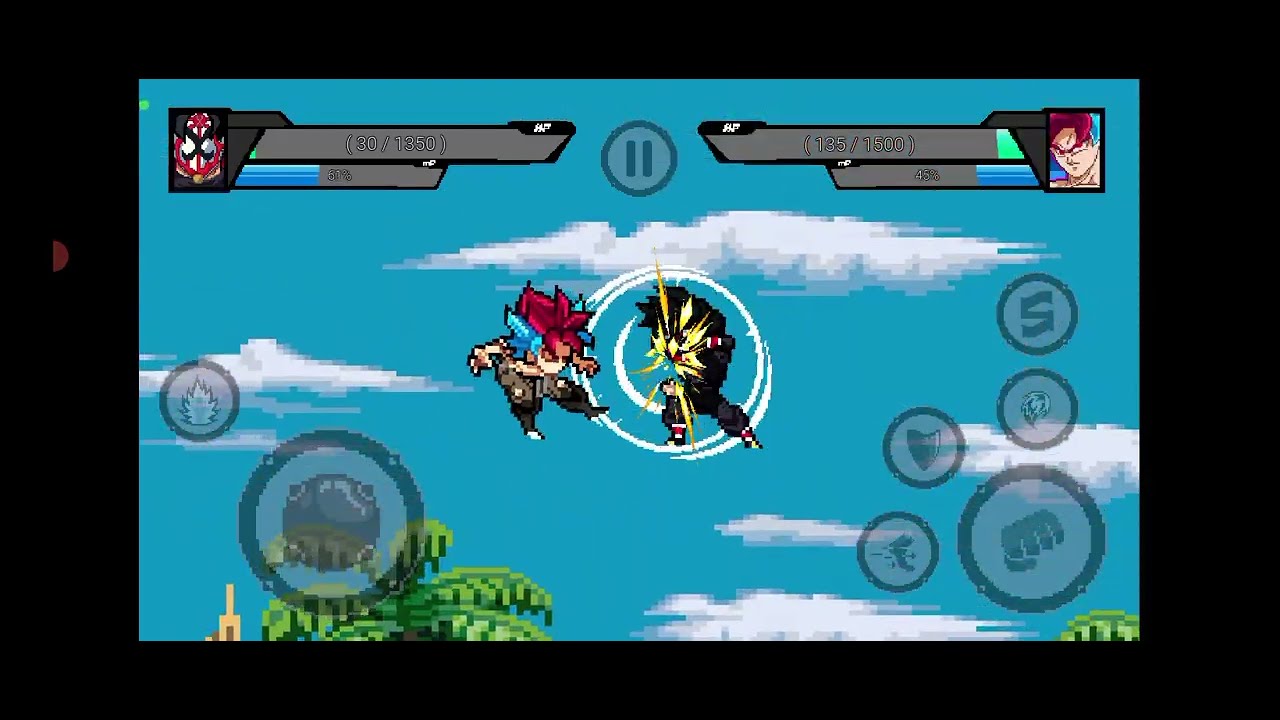 لعبه ultimate heroes فتحت اقوى شخصيه باللعبه