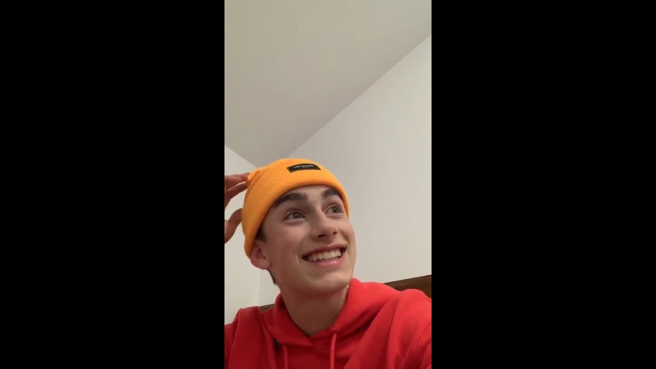 Johnny Orlando Instagram live stream / 23 December 2018