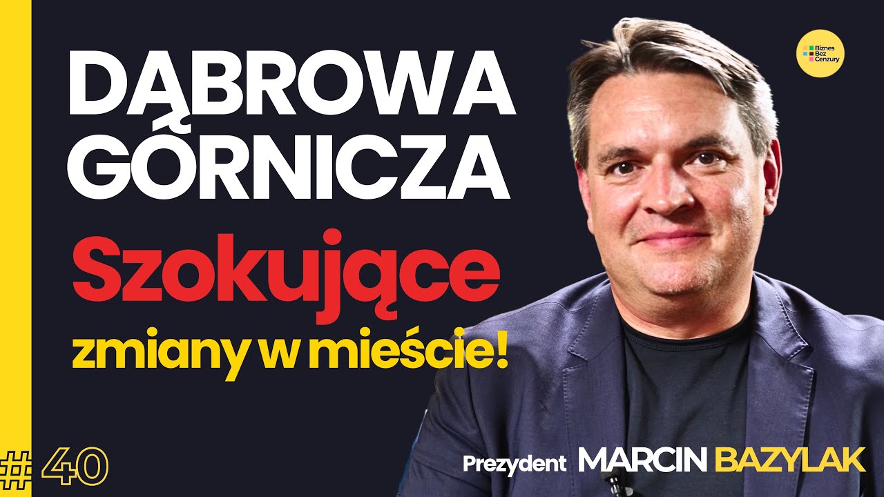 Jak przemysłowe miasto stało się miejscem do życia? Wywiad z prezydentem Marcinem Bazylakiem