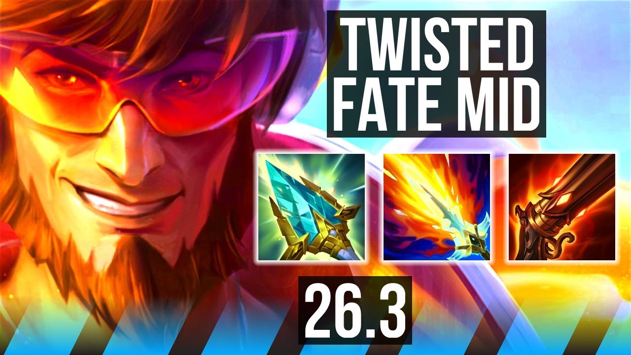 TWISTED FATE vs XERATH (MID) | 48K damage | NA Master | 26.3